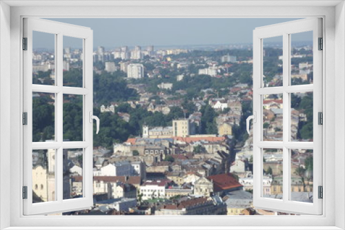 Fototapeta Naklejka Na Ścianę Okno 3D - lviv