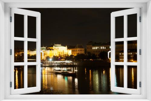 Fototapeta Naklejka Na Ścianę Okno 3D - Praga