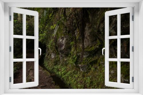 Fototapeta Naklejka Na Ścianę Okno 3D - Levada of Caldeirao Verde