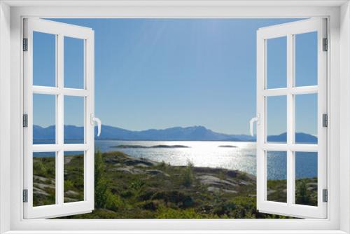 Fototapeta Naklejka Na Ścianę Okno 3D - Norway Vega North nature panorama header