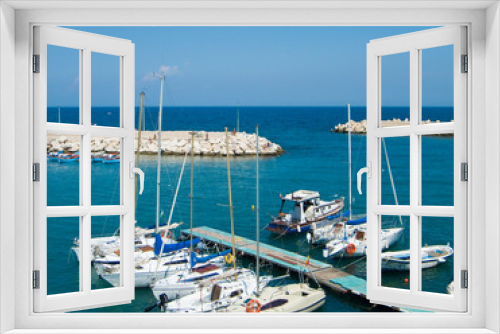 Fototapeta Naklejka Na Ścianę Okno 3D - Landscape sea. Giovinazzo. Puglia