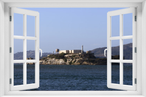 Fototapeta Naklejka Na Ścianę Okno 3D - Alcatraz island, San Francisco California