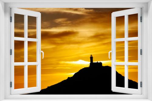 Fototapeta Naklejka Na Ścianę Okno 3D - Amazing Knidos lighthouse.