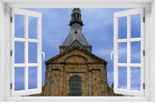 Fototapeta Naklejka Na Ścianę Okno 3D - Mont Saint Michel