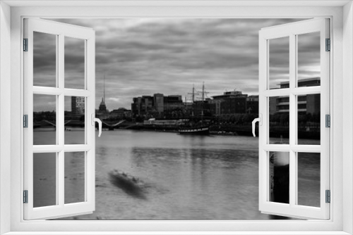 Fototapeta Naklejka Na Ścianę Okno 3D - Dublin City Skyline
