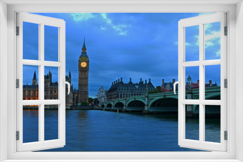 Fototapeta Naklejka Na Ścianę Okno 3D - Big Ben HDR 2
