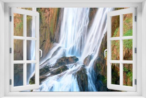 Fototapeta Naklejka Na Ścianę Okno 3D - Ouzoud Waterfall. Morocco