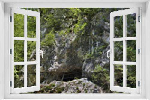 Fototapeta Naklejka Na Ścianę Okno 3D - Dante cave in Tolminska Korita - Tolmin Gorge. Slovenia