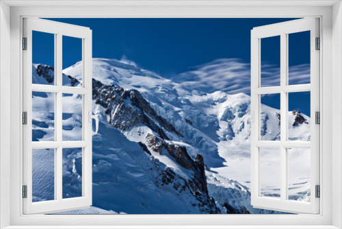 Fototapeta Naklejka Na Ścianę Okno 3D - Mt Blanc, Chamonix, France