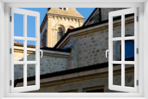 Fototapeta Naklejka Na Ścianę Okno 3D - église, saint pals de mont, haute loire, france