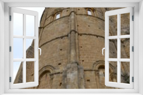 Fototapeta Naklejka Na Ścianę Okno 3D - loarre castle