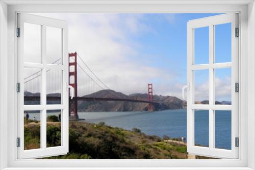 Fototapeta Naklejka Na Ścianę Okno 3D - Golden Gate Bridge, San Francisco, California, USA