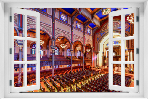 Fototapeta Naklejka Na Ścianę Okno 3D - Central Synagogue - New York City