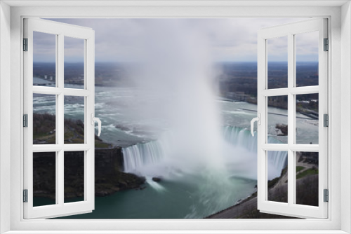 Fototapeta Naklejka Na Ścianę Okno 3D - The Falls from Above