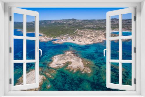 Fototapeta Naklejka Na Ścianę Okno 3D - Strand von Tonnara im Süden der Insel Korsika