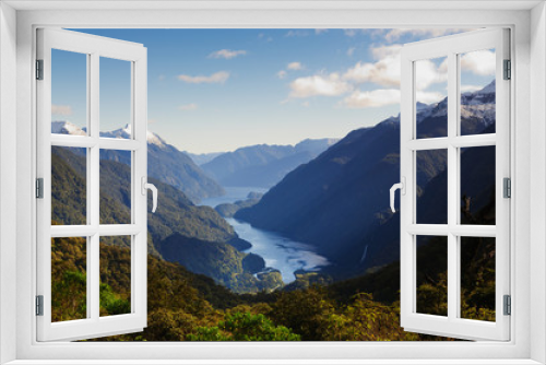 Fototapeta Naklejka Na Ścianę Okno 3D - Doubtful Sound