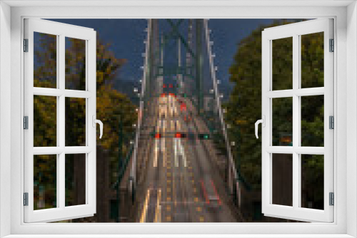 Fototapeta Naklejka Na Ścianę Okno 3D - Lions Gate Bridge