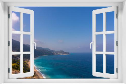 Fototapeta Naklejka Na Ścianę Okno 3D - Lefkada island in Greece