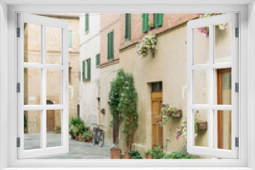 Fototapeta Naklejka Na Ścianę Okno 3D - Building in Tuscany