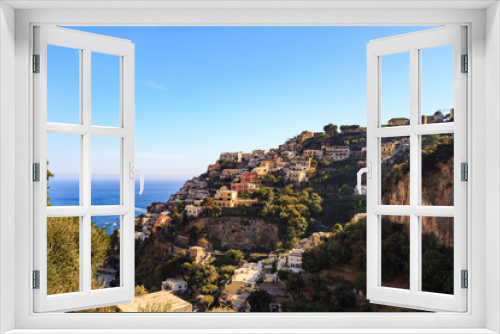 Fototapeta Naklejka Na Ścianę Okno 3D - Amalfitaine coast, Italy