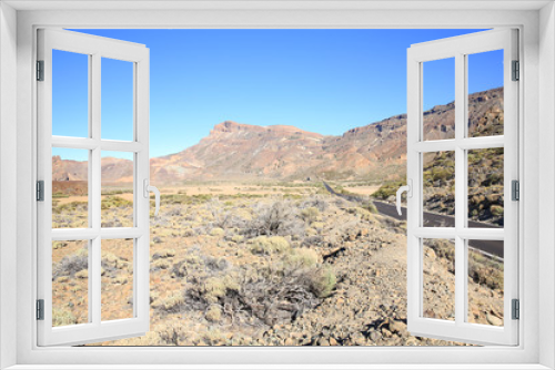 Fototapeta Naklejka Na Ścianę Okno 3D - El Teide National Park on Tenerife Island, Canary Islands, Spain