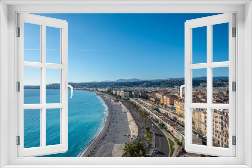 azure coast of the French city of Nice