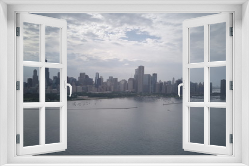 Fototapeta Naklejka Na Ścianę Okno 3D - Chicago, Illinois
