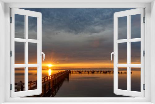 Fototapeta Naklejka Na Ścianę Okno 3D - Sunrise at Merritt Island, Florida
