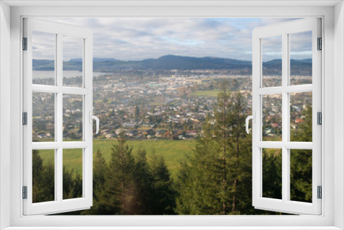 Fototapeta Naklejka Na Ścianę Okno 3D - Rotorua Landscape