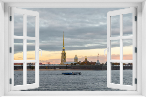 Fototapeta Naklejka Na Ścianę Okno 3D - Peter and Paul Fortress, St. Petersburg
