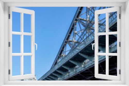 Fototapeta Naklejka Na Ścianę Okno 3D - Blaues Wunder Loschwitzer Brücke Dresden