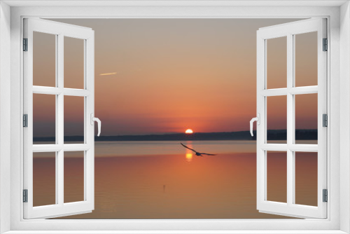 Fototapeta Naklejka Na Ścianę Okno 3D - Sunrise Ft Bird