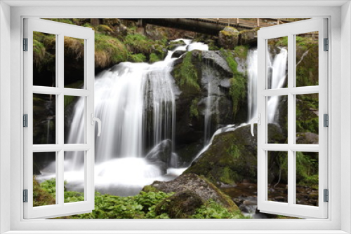 Fototapeta Naklejka Na Ścianę Okno 3D - Waterfalls in the Black Forest, Germany