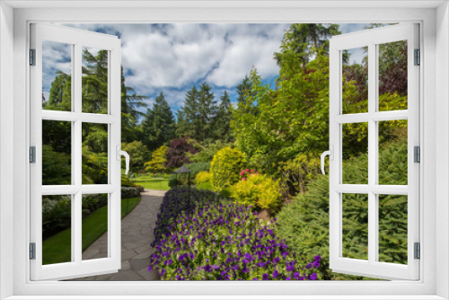 Fototapeta Naklejka Na Ścianę Okno 3D - Beautiful Garden