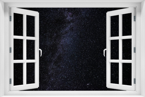 Fototapeta Naklejka Na Ścianę Okno 3D - Background of starry night sky with the Milky Way