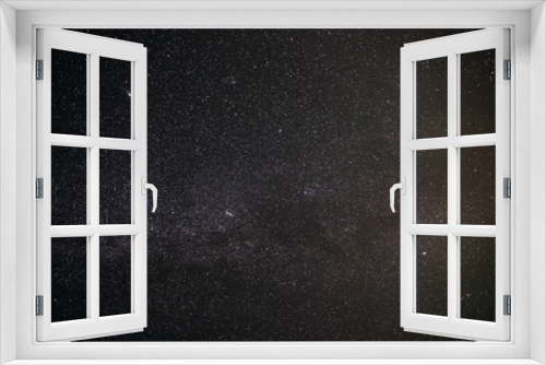 Fototapeta Naklejka Na Ścianę Okno 3D - Background of starry night sky with the Milky Way