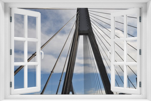 Fototapeta Naklejka Na Ścianę Okno 3D - Sydney Anzac Bridge