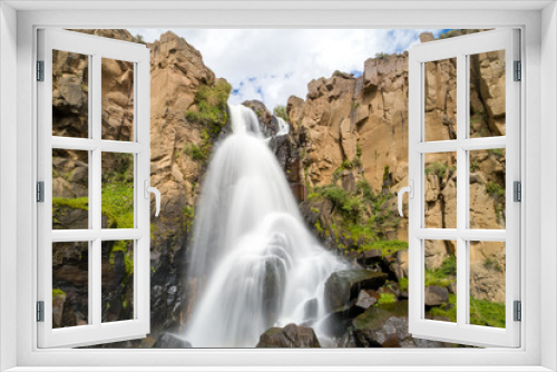 Fototapeta Naklejka Na Ścianę Okno 3D - North Clear Creek Falls - Creede Colorado
