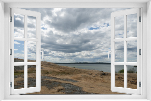 Fototapeta Naklejka Na Ścianę Okno 3D - Lake Malaren view from Birka in Sweden