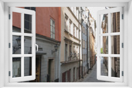 Fototapeta Naklejka Na Ścianę Okno 3D - Old Town in Stockholm