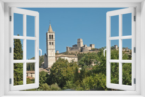 Fototapeta Naklejka Na Ścianę Okno 3D - Assisi, Umbria