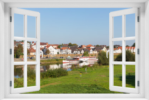 Fototapeta Naklejka Na Ścianę Okno 3D - Fischerstadt, Minden, NRW, Deutschland