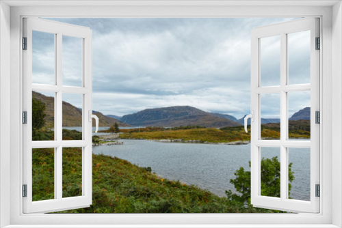 Fototapeta Naklejka Na Ścianę Okno 3D - Kylesku - Schottland