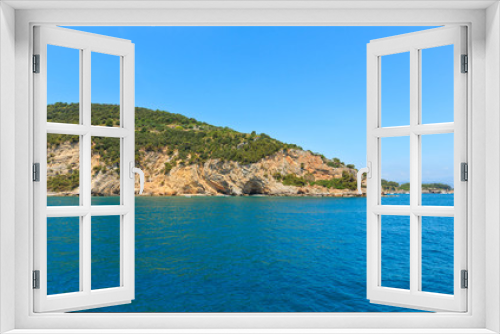 Fototapeta Naklejka Na Ścianę Okno 3D - Palmaria island, La Spezia, Italy