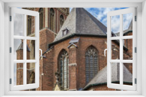 Fototapeta Naklejka Na Ścianę Okno 3D - St. Christopher's Cathedral, Roermond, Netherlands