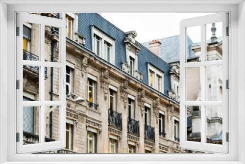 Fototapeta Naklejka Na Ścianę Okno 3D - Low Angle View of Building in Nancy, France.