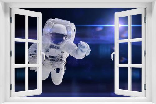 Fototapeta Naklejka Na Ścianę Okno 3D - Astronaut in space 
