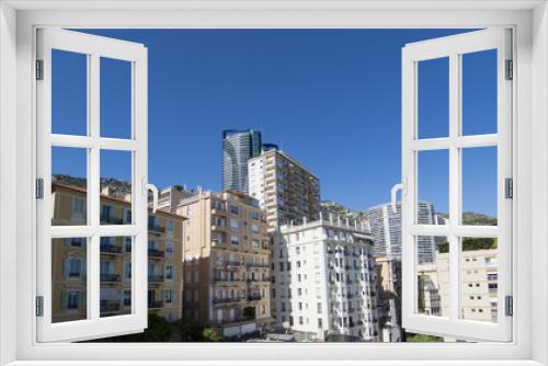 Fototapeta Naklejka Na Ścianę Okno 3D - Panorami del Principato di Monaco