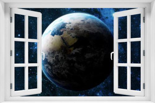 Fototapeta Naklejka Na Ścianę Okno 3D - earth