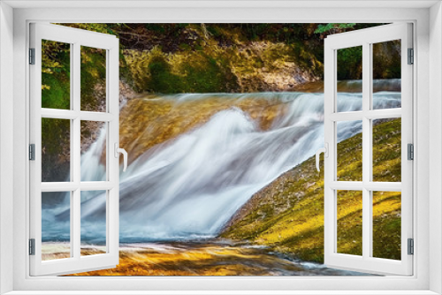 Fototapeta Naklejka Na Ścianę Okno 3D - Waterfall of Eistobel